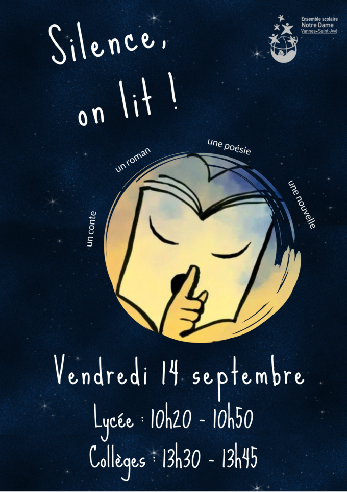 Silence on lit ensemble scolaire
