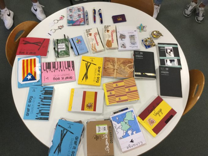 carnets de voyages à Barcelone