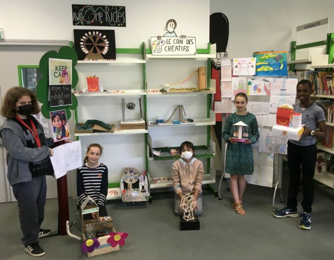 projet maquette anglais 6ème